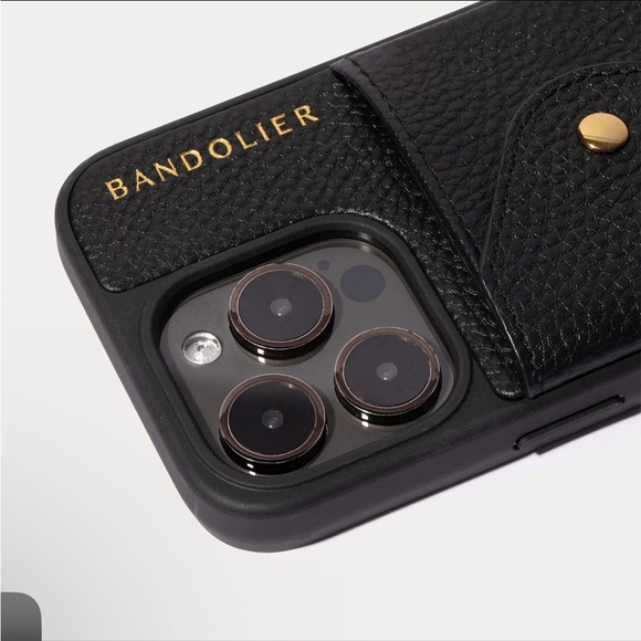 Bandolier Black Leather Phone Crossbody
For 15 pro max - Picture 2 of 14